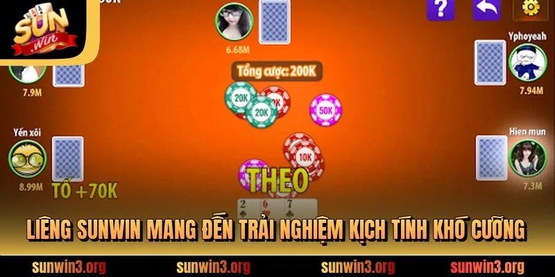 Liêng SUNWIN - Trải Nghiệm Kịch Tính Khiến Ai Cũng Mê
